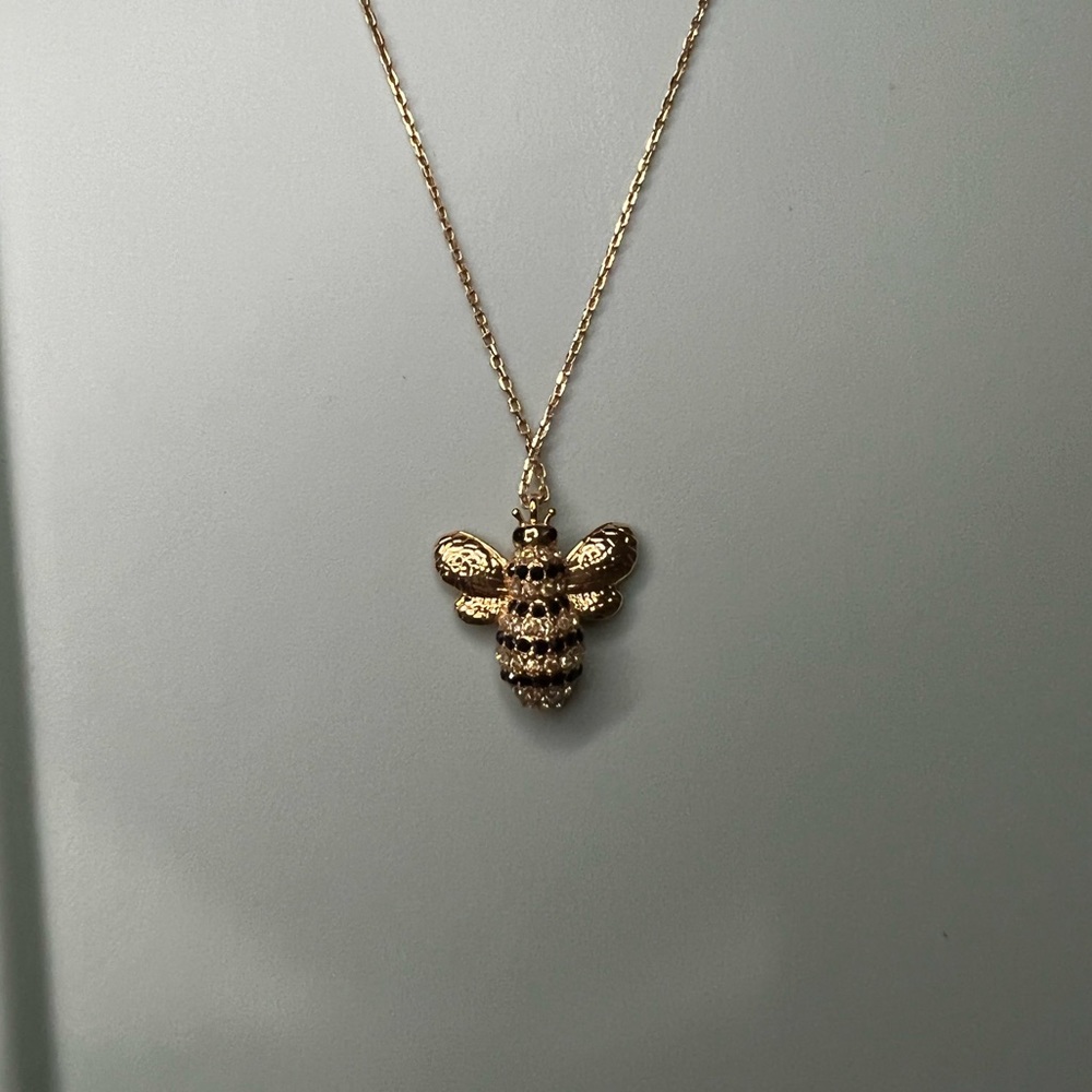 Kate Spade Picnic Perfect Pave Bee Mini Pendant